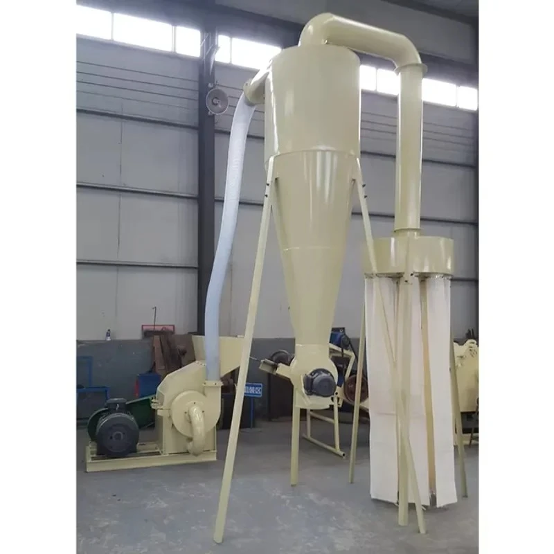 

Small drum wood scraps branches and leaves crusher shredder