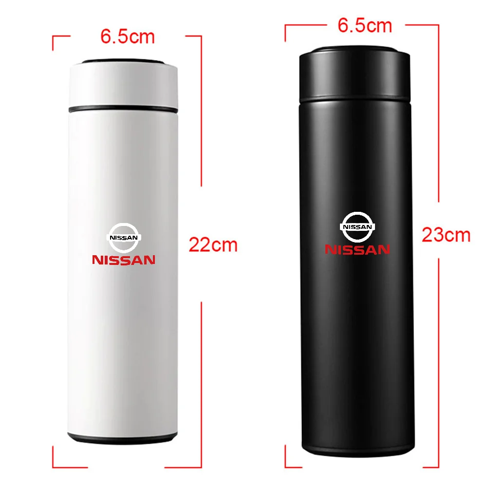 Smart Thermos Bottle LED Temperature Display Coffer Cup Stainless Steel Tumbler Mug Portable Vacuum Flasks Thermoses For Nissan