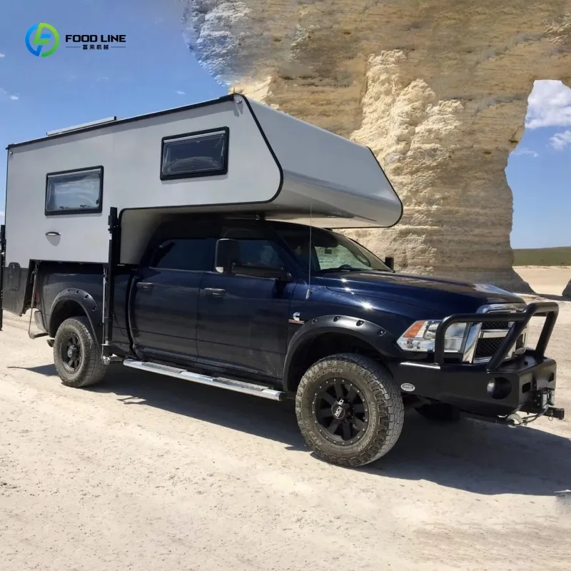 2026 Newly Customized Slide-In Truck Camper Integrated RV Living System for Leisure Travel