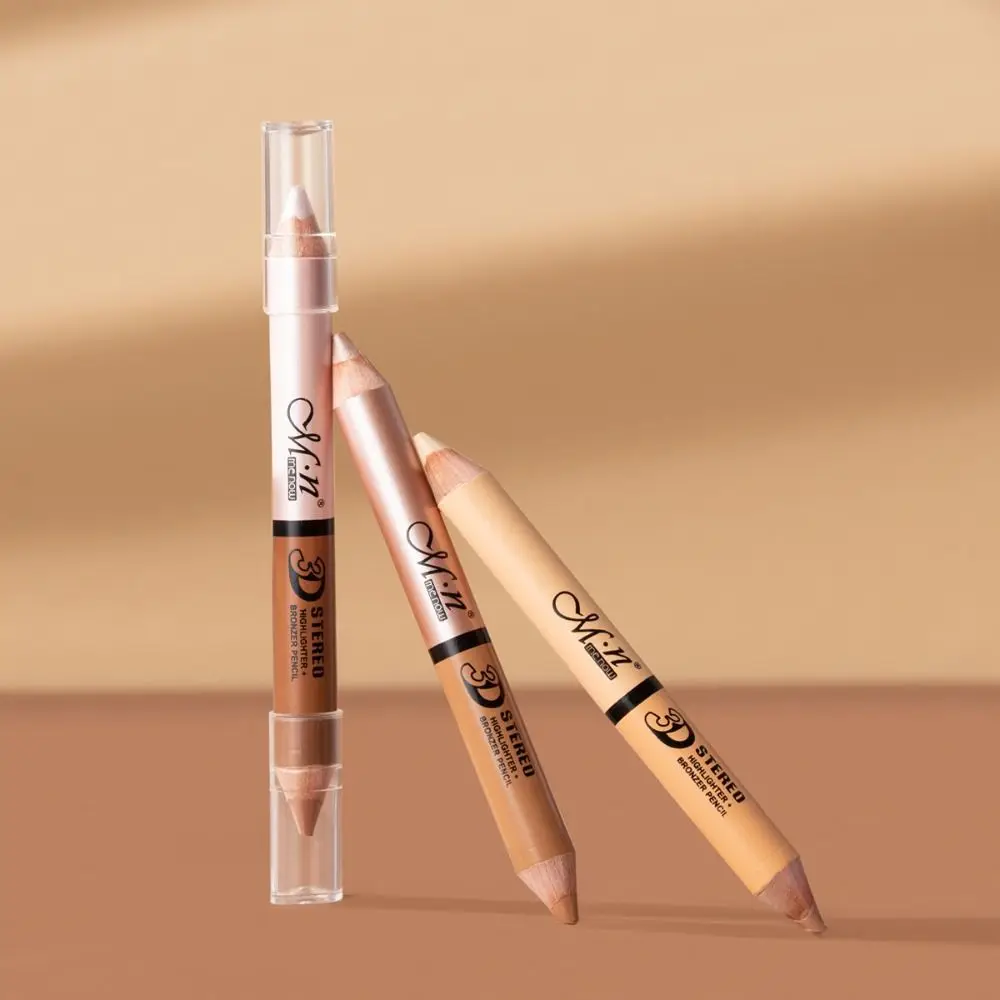 ดินสอแต่งหน้าเครื่องมือปกปิด Stick กันน้ํา Face Bronzer คอนซีลเลอร์ปากกาเน้นดินสอ Eyebrow Contour ปากกา Brow Highlighter