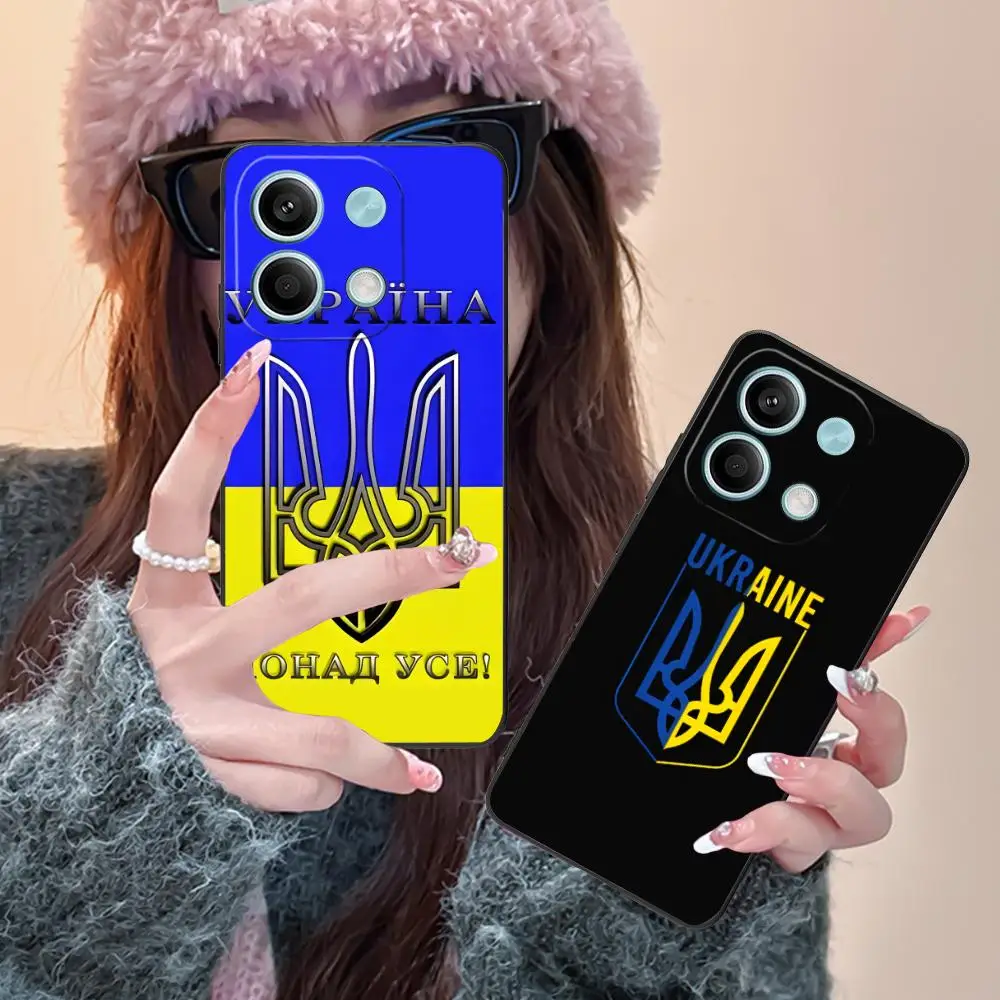 أوكرانيا العلم المحمول قضية الهاتف الخليوي ل Xiaomi Redmi 15 14 13 12 A5 3 2 1 C زائد 4G 5G اللون الطباعة غطاء فاخر غطاء جميل #4