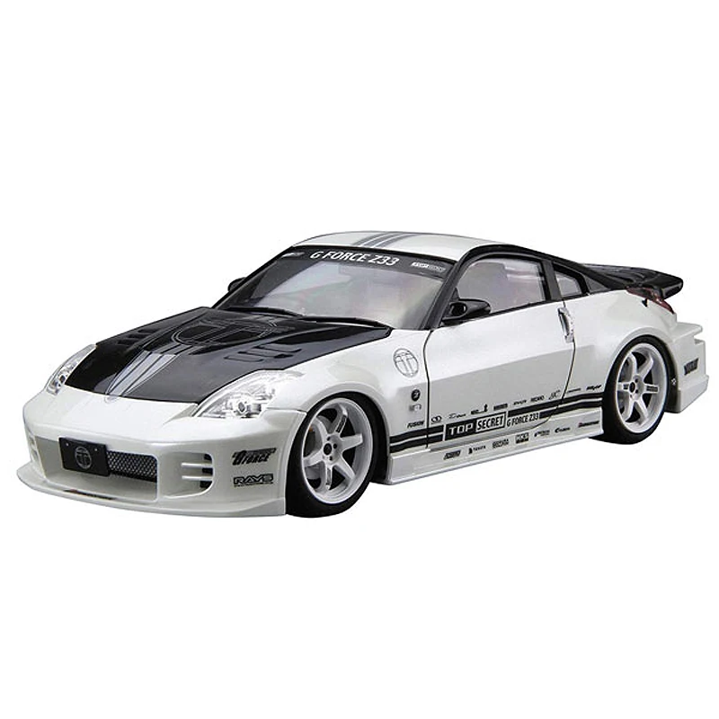 

Static Assembled Car Model Aoshima-05364 1/24 Scale For Top Secret Fairlady Z 2005 Car Model Kit