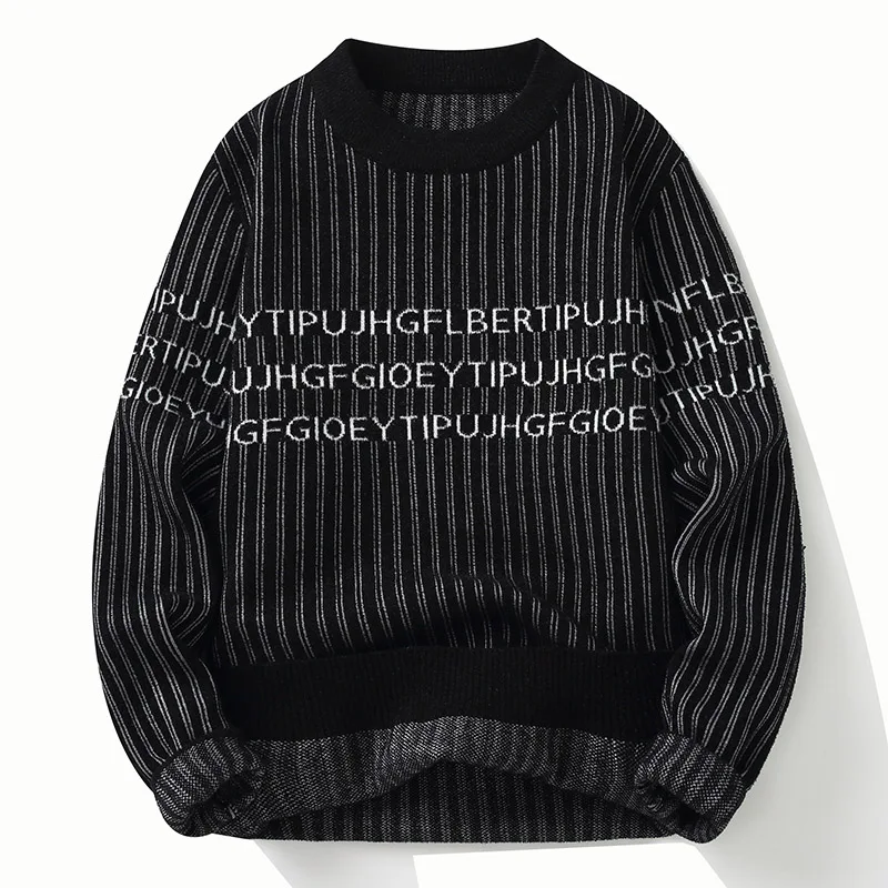 Casual Pullovers Male Sweater For Men Men's Clothing Spring Men's Sweat-shirt Streetwear Knit Autumn Fashion Hombre Warm Solid