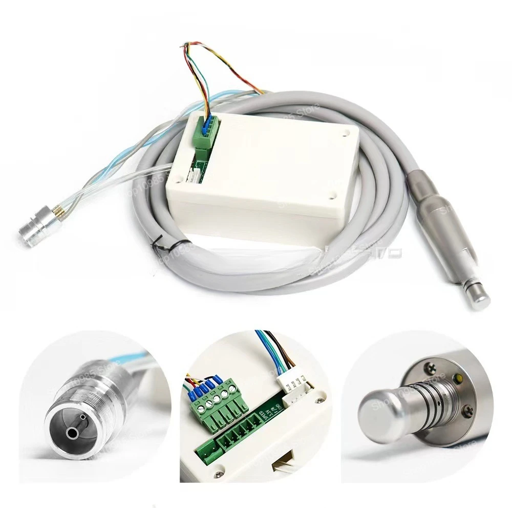 Dental chair built-in grinder optical fiber connected to a variety of dental handsets 0 speed regulation carbon-free motor