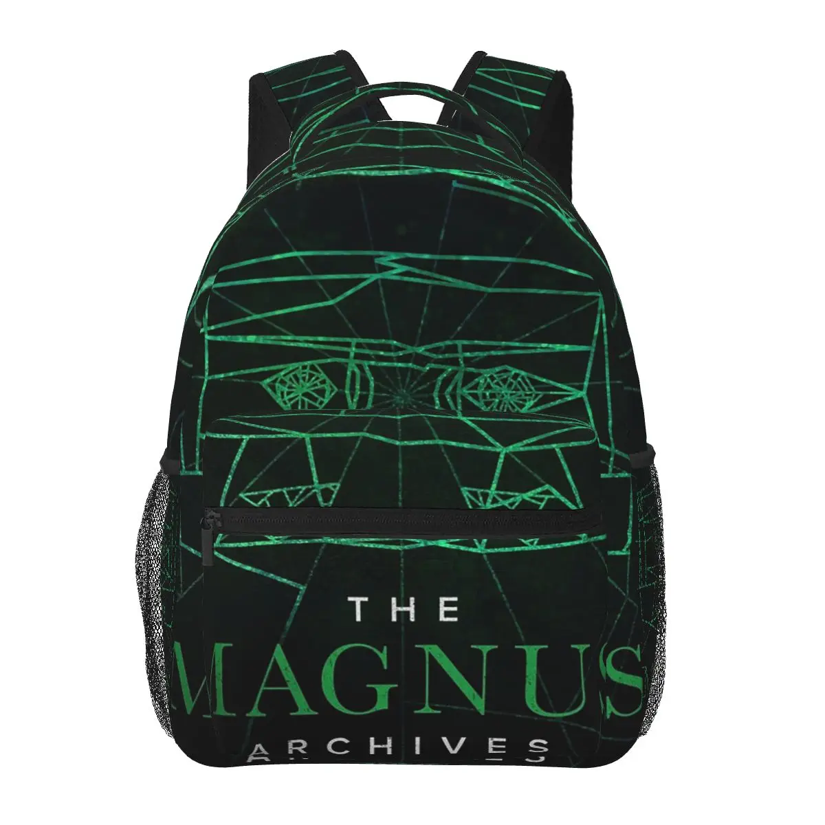 The Magnus Archives Logo (Season 5) Backpacks Boys Girls Bookbag Children School Bags Cartoon Travel Rucksack Shoulder Bag