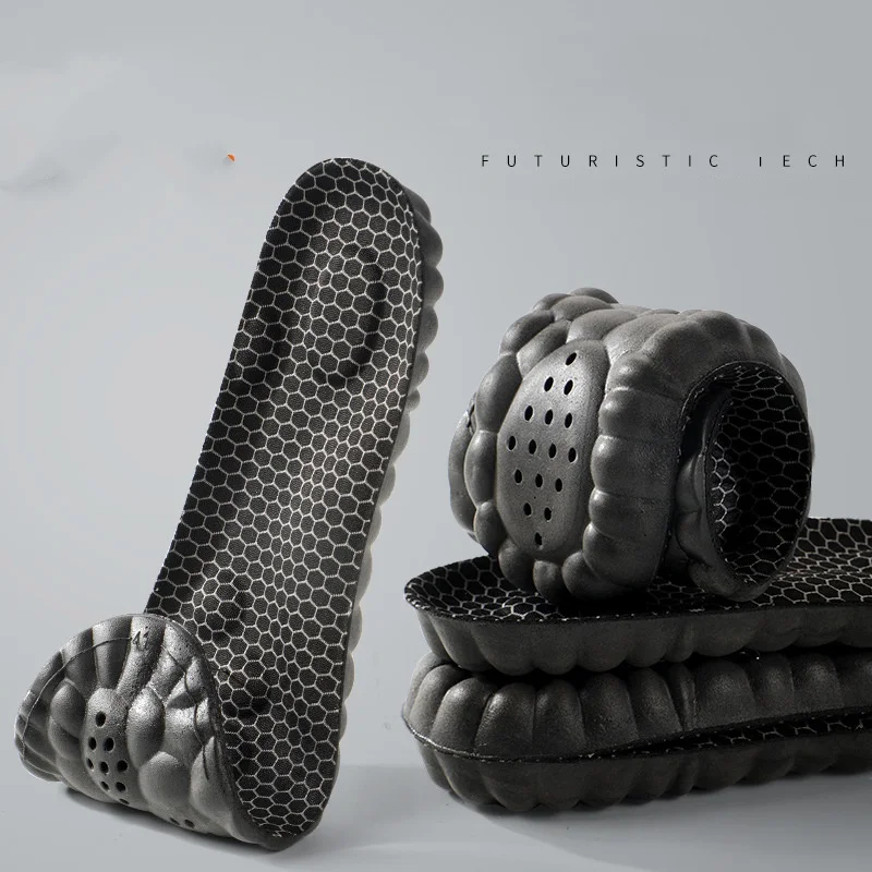

Insoles Of Graphene Antibacterial Deodorizing Massage Sweat-absorbing Breathable Highly Elastic Shock-absorbing Sports Insoles