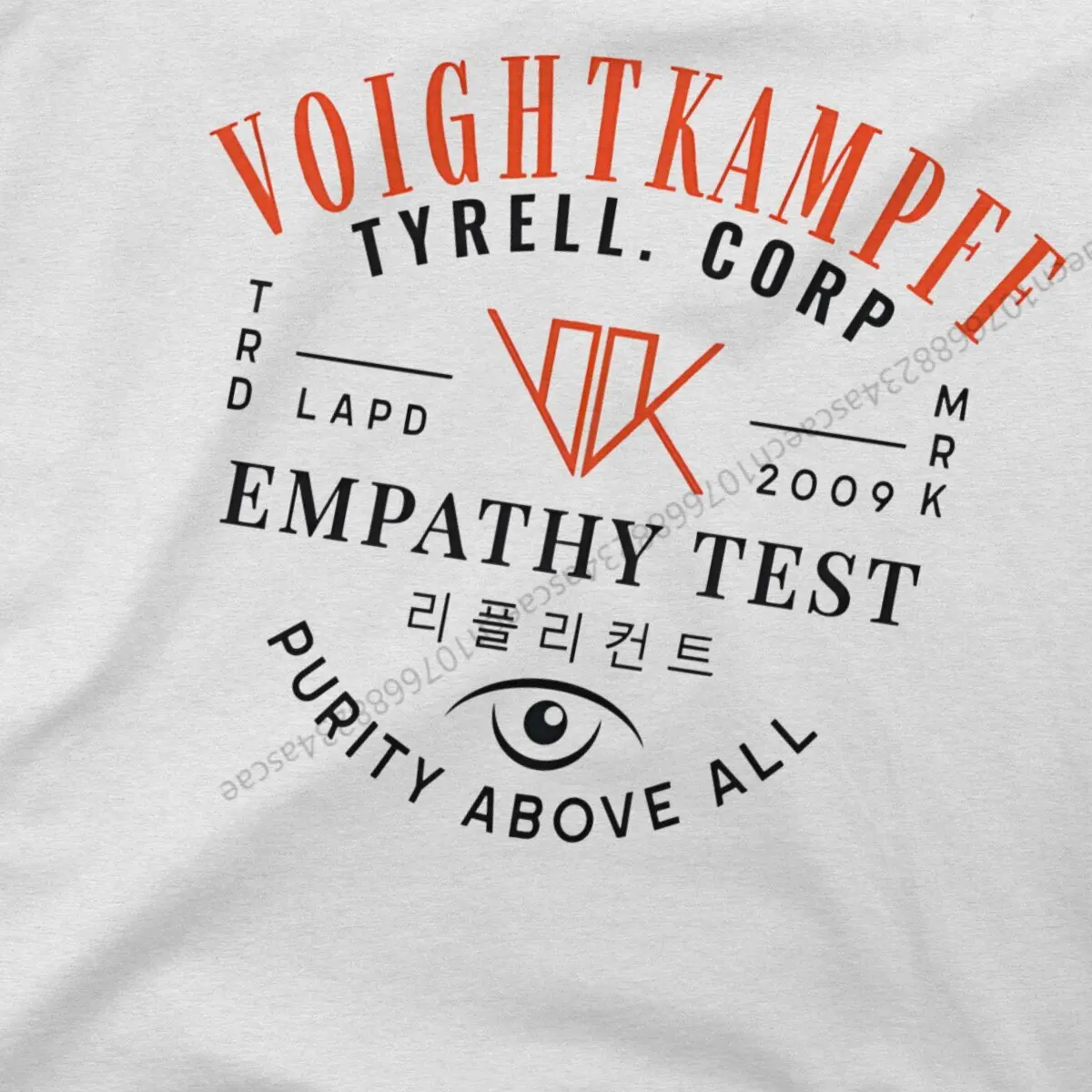 تي شيرت رجالي بنصل قطني ، قفطان فويت ، تي شيرت اختبار مشاعر