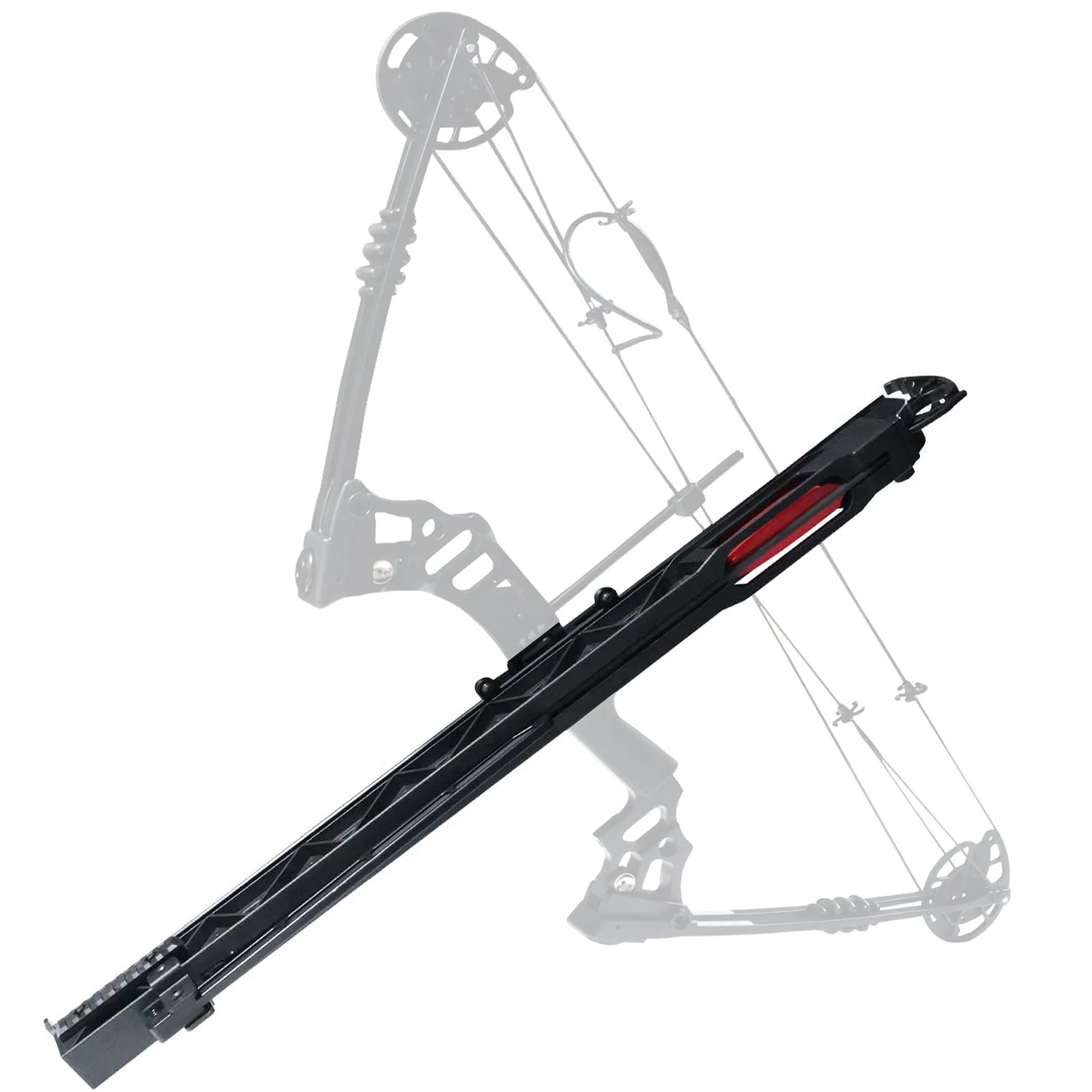 Repeating Arrow Magazine, Outdoor Compound Bow Hunting Continuous Shooting Accessory, 60cm Pure Carbon Arrow for Shooting.