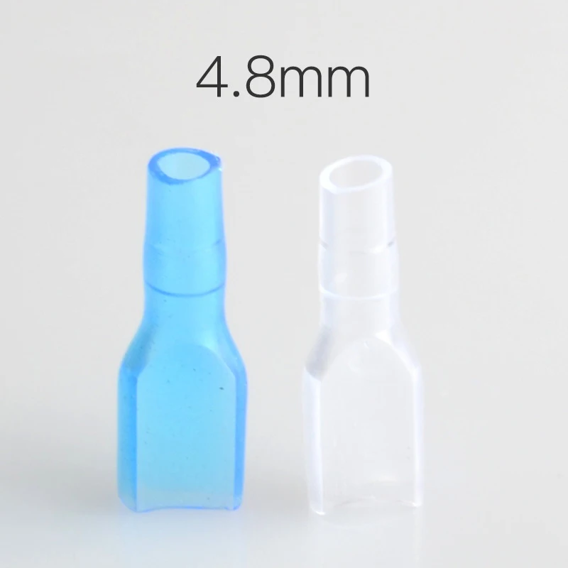 50 قطعة 2.8/4.8/6.3 غطاء حالة ل 2.8 مللي متر 4.8 مللي متر 6.3 مللي متر تجعيد محطة المجرف موصل محطة كاب #3