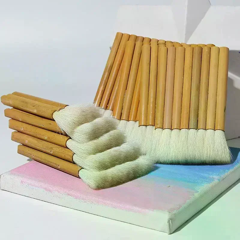 Soft Wool Bamboo Tube Brush Premium Soft Wool Typesetting Brush For Typesetting And Craft Use