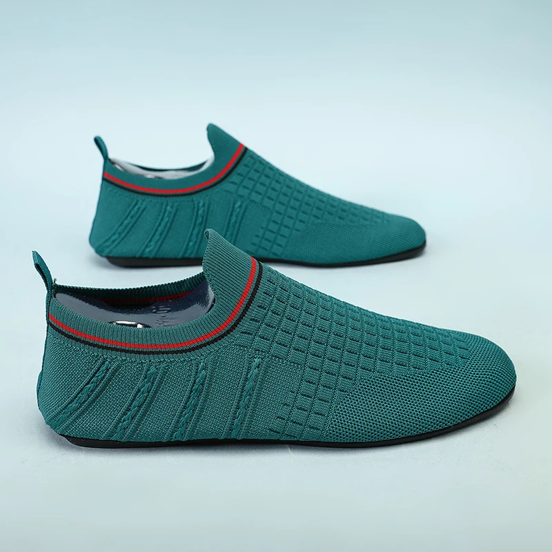 

MAEDEF Summer Classic Fashion Loafers Men High Quality Outdoor Anti-slip Flats Walking Shoes Breathable Mesh Casual Men‘s Shoes