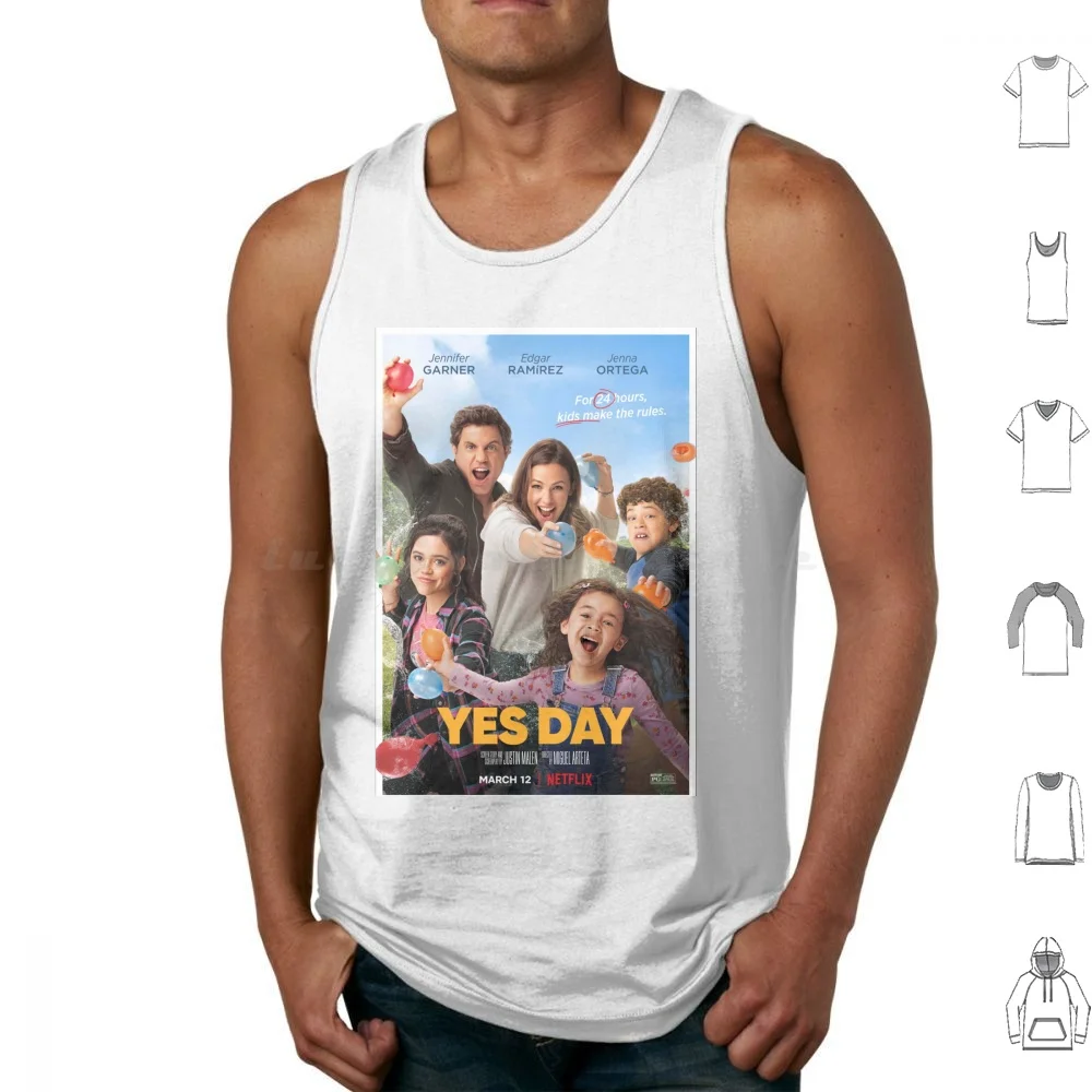 Yes Day ( 2021 ) Tank Tops Print Cotton Movie Film Cool 2020 2021 Family Trend