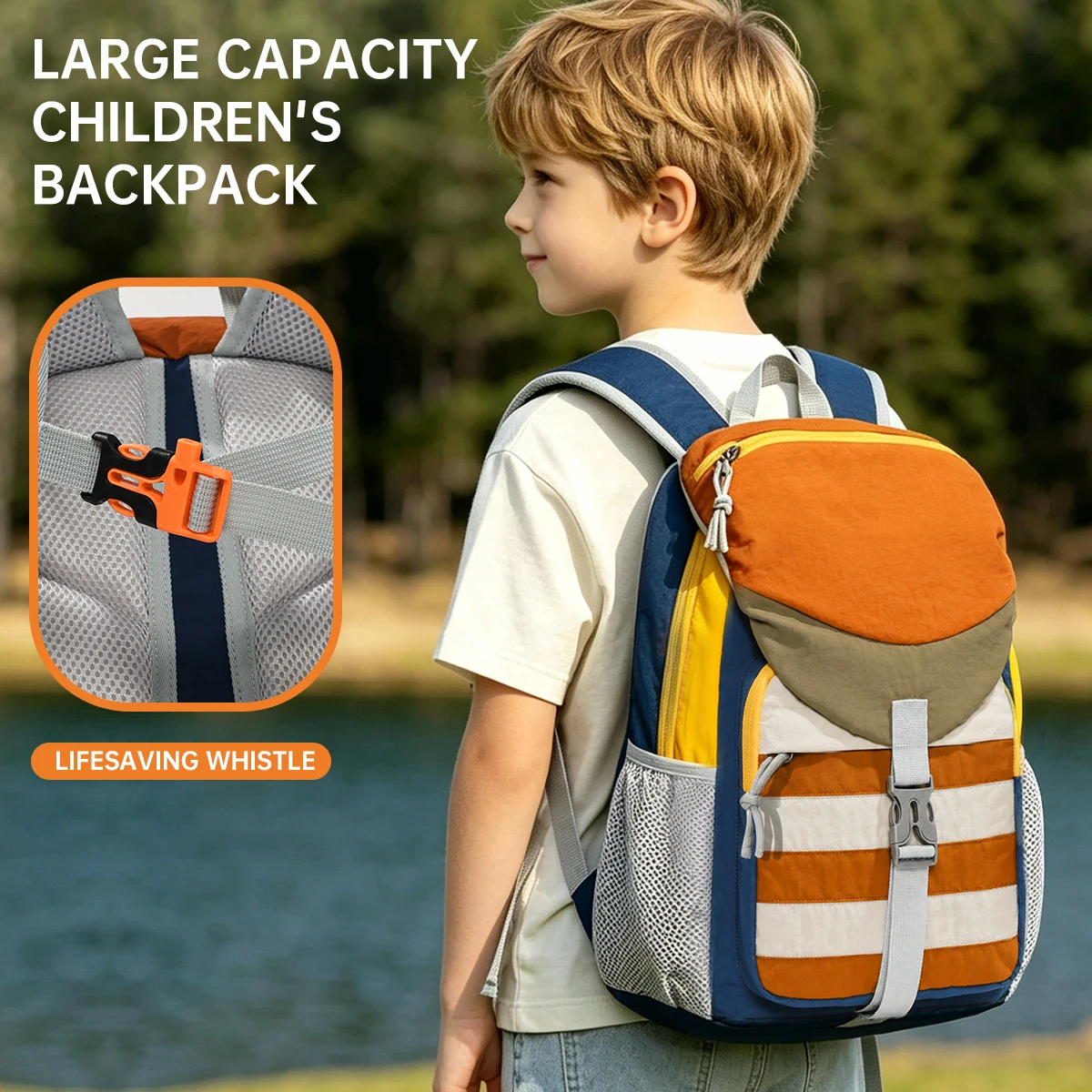 New Style Schoolbag for Primary School Students, Lightweight, Spine-Protecting, British-Style, Large-Capacity Children's Backpack for Girls in Grades 1-6