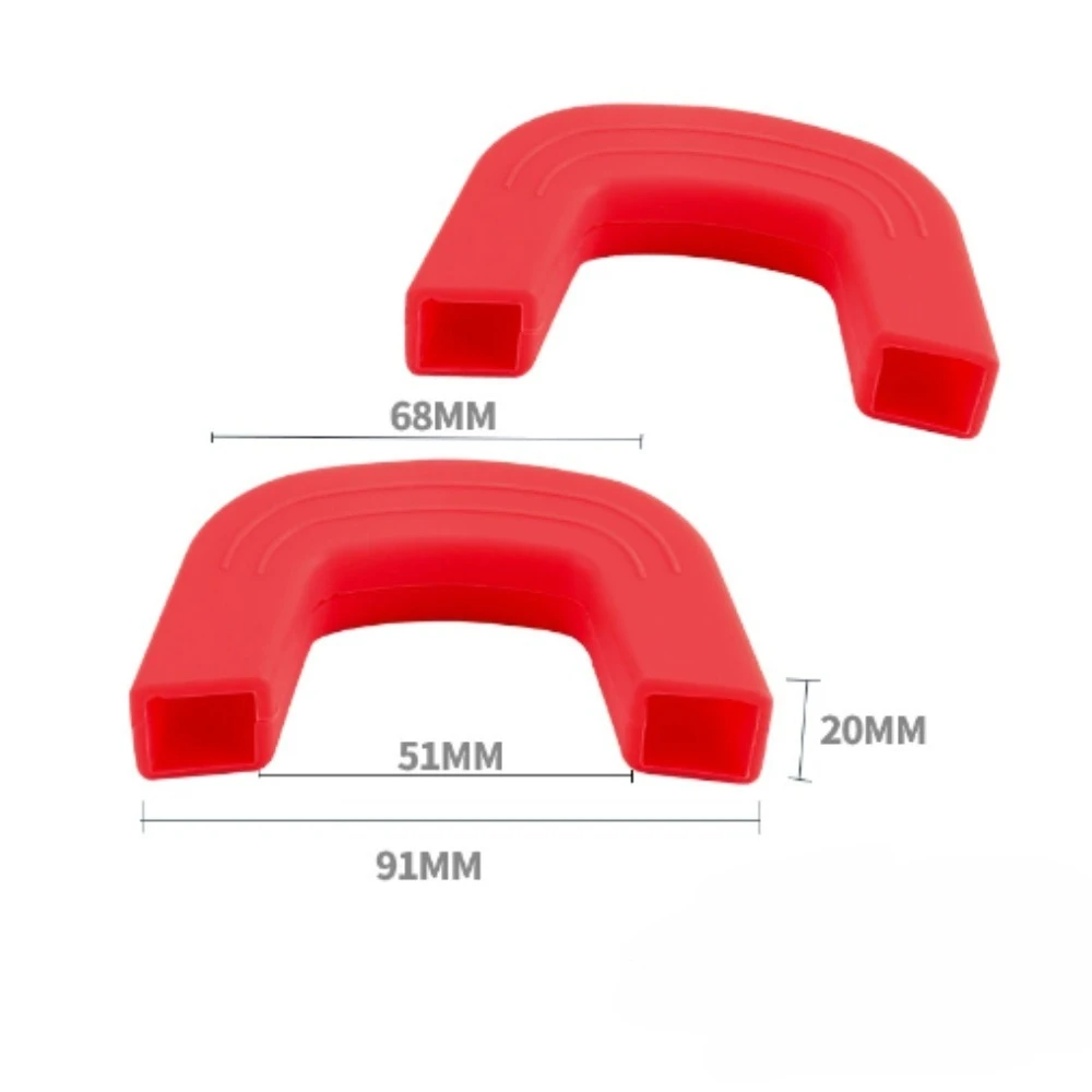 Cookware Silicone Non-Slip Anti-Scald Non Stick Pot Handle Protectors Silicone Lid Pot Handle Cover Insulation Clips