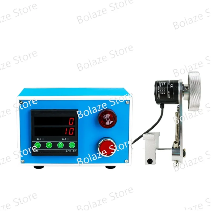 Edge banding machine roller type high precision meter recorder electronic digital display code table encoder length control