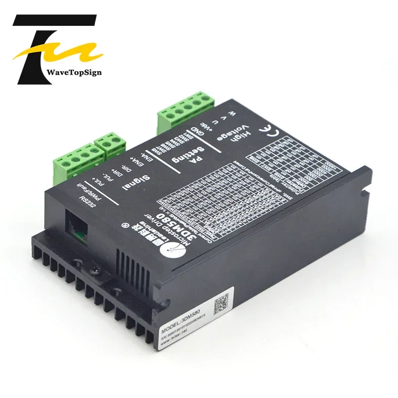 Leadshine 3DM580 3-Phase Stepper Motor Driver DC18-50V Voltage 2.5-8A Current Match for 57 86 Motors