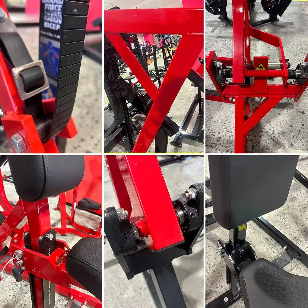 Fitness Commercial Bodybuilding Equipment Supplier Gym Strength Training Seated Iso-Lateral Chest Press Machine