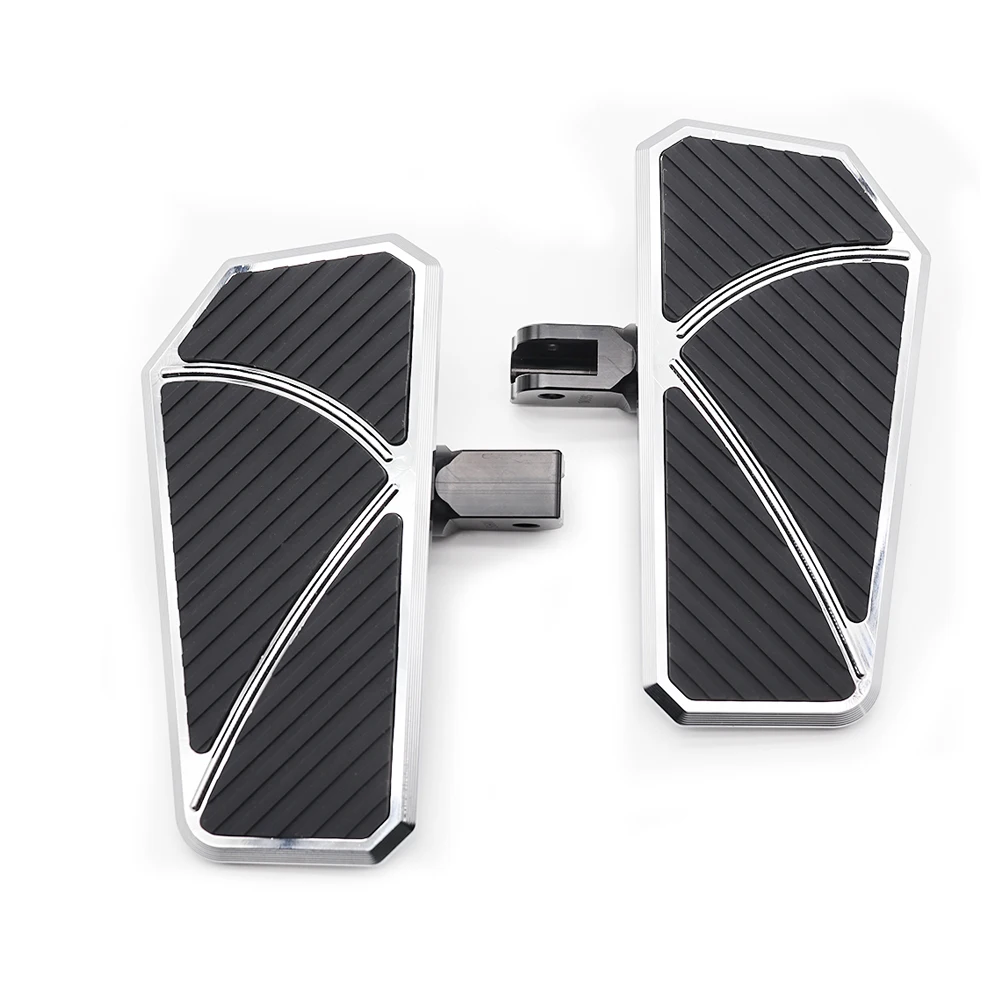 For Indian Scout Sixty Rogue Twenty Bobber 2015 - 2026 Rider Floorboards Driver Footboard Front Foot Rest Pedal Wide Footrest