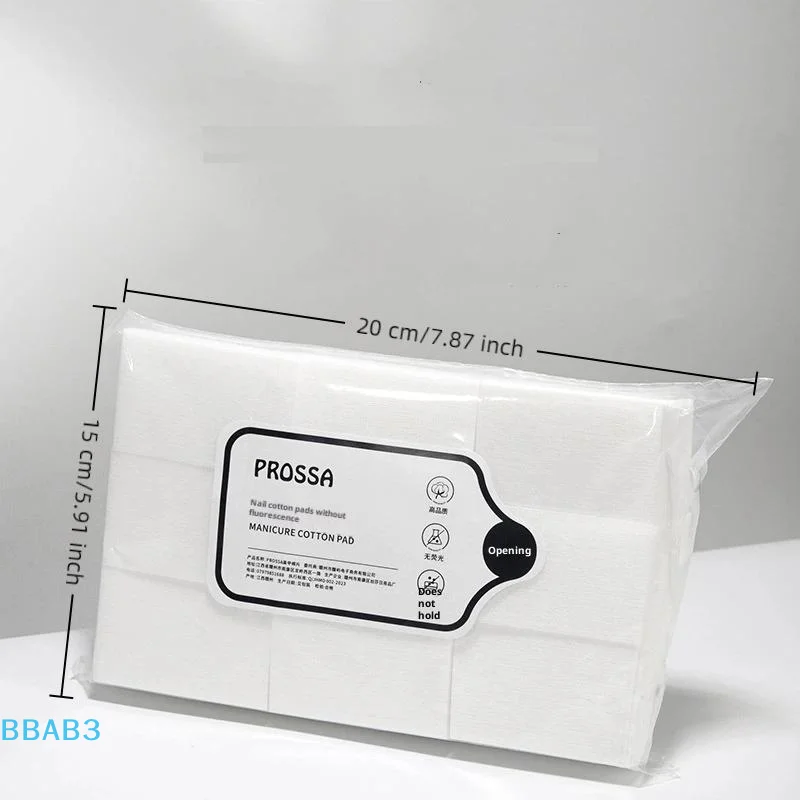 【B】 500/540 pièces lingettes jetables pour ongles, tampons de coton de manucure non pelucheux pour dissolvant de vernis Gel UV et nettoyage des ongles, outil de soin des ongles