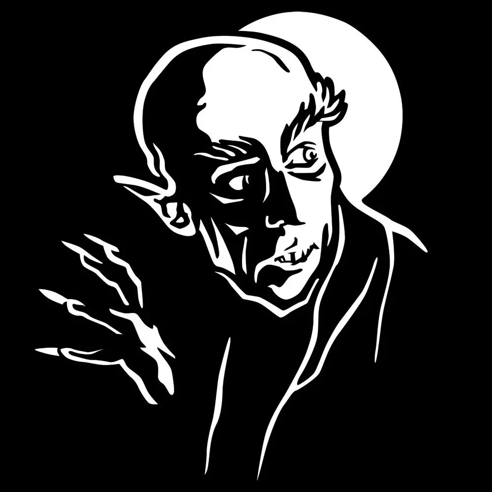 Nosferatu T-Shirt v2 - Classic Horror Movie - 100% Preshrunk Cotton T-Shirt