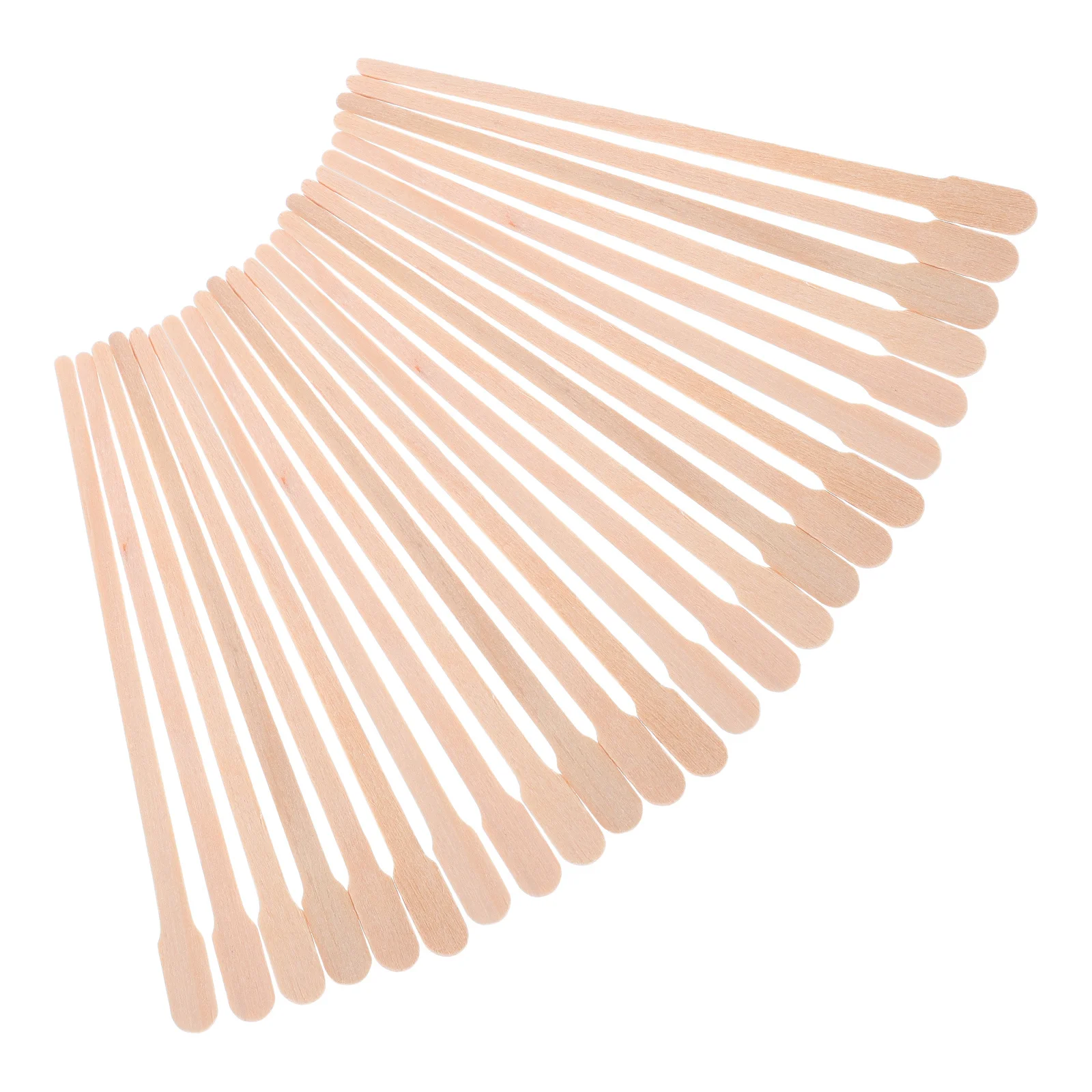 400Pcs Wooden Paint Stir Sticks Ergonomic Mixing Stirrers for Epoxy Resin Pigment Mixer Craft Paint Stirrers Wood Craft Sticks