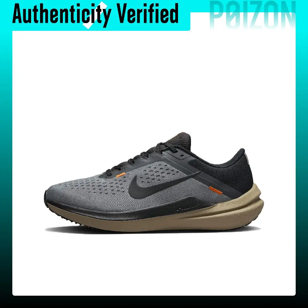 Nike Air Winflo 10 Running Shoes Men's Low-top Gray FQ8725-084