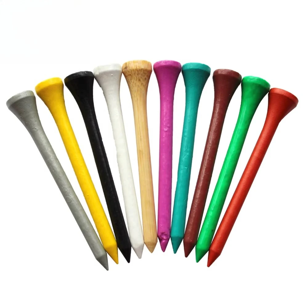 سعر المصنع متنوعة 70 مللي متر 83 مللي متر خشبية/الخيزران جولف تيز شعار مخصص وتجارة الجملة بالجملة السائبة #3