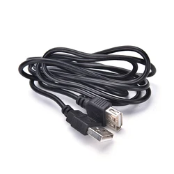 New 1m/1.5m HP Printer Scanner Extension Wire Cord USB 2.0 A Male Plug to A Female Adapter Data Cable for Epson Canon Sharp