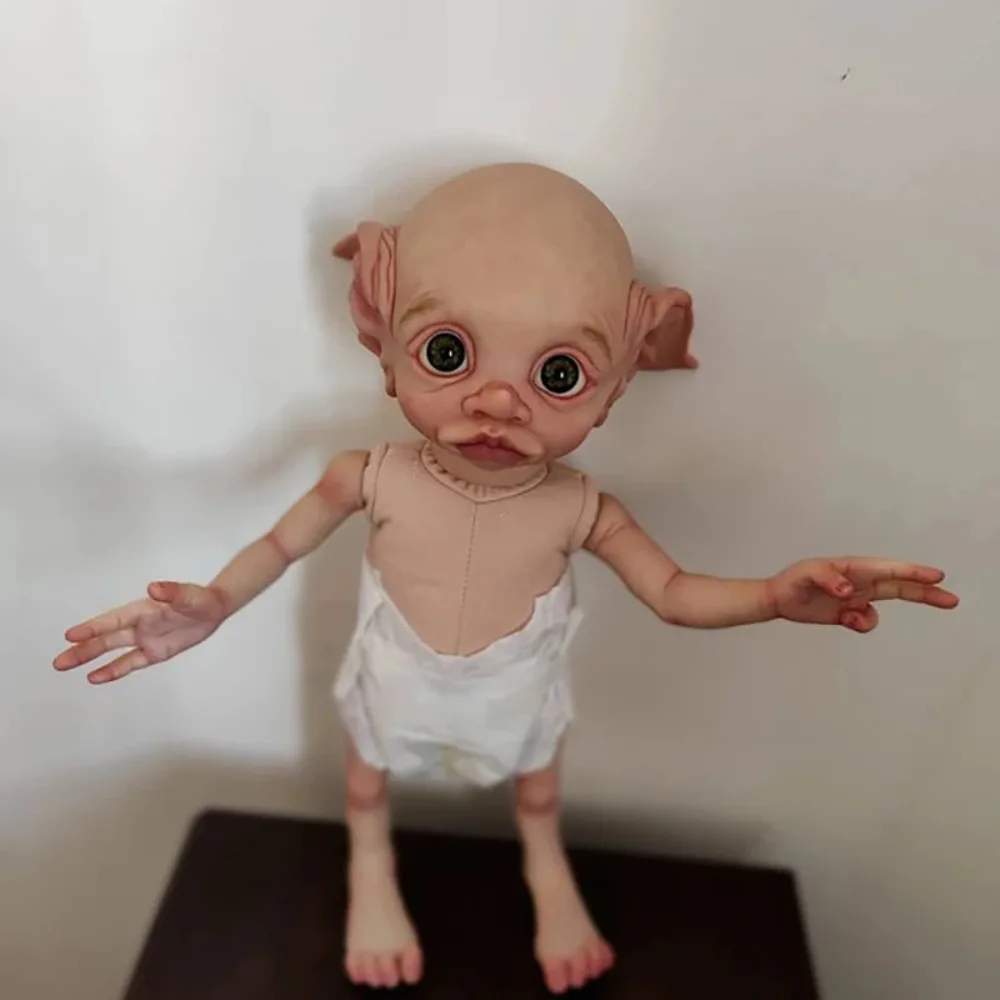 40CM Reborn Baby Doll Tinky Fairy Elf Lifelike 3D Hand Detailed Painting Art Doll with Visible Veins Muñeca Bebé Reborn Baby