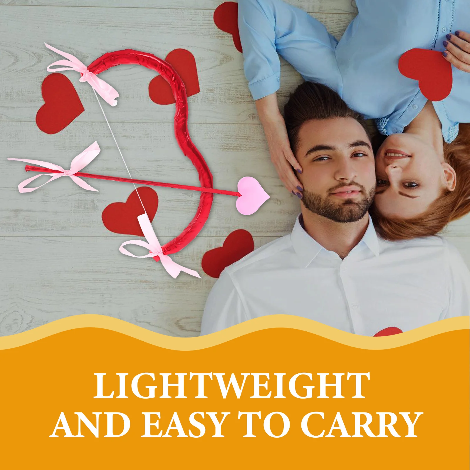 1Set Cupido-kostuumset Valentijnsdag rekwisieten Elegante afwerking Lichtgewicht ontwerp voor koppels Feest Rollenspel Themaevenementen Cosplay