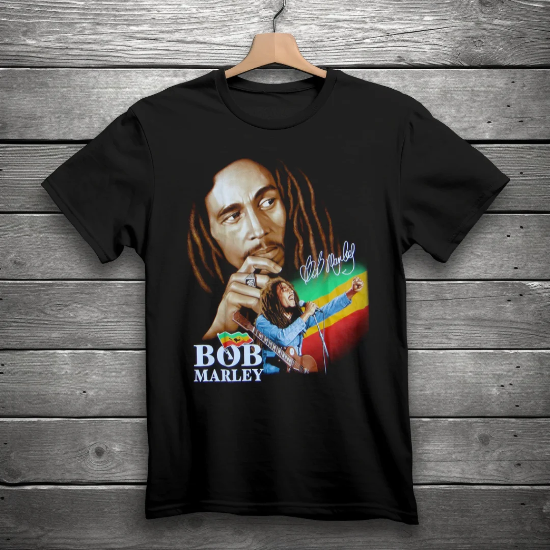 Camiseta da Black Bob Marley Reggae Band