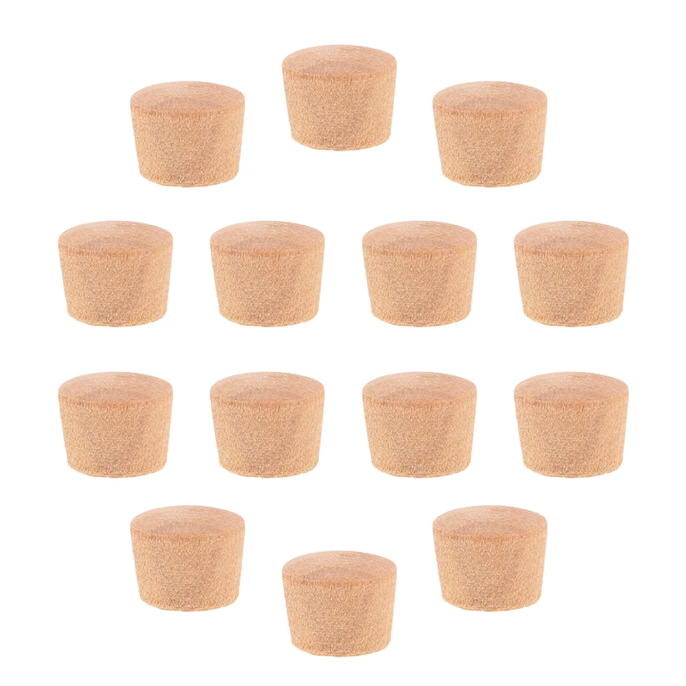 

50 Pcs Cork Beehive Carpenter Plugs Multifunction Natural Finish Wood Hole Stopper Small Wooden