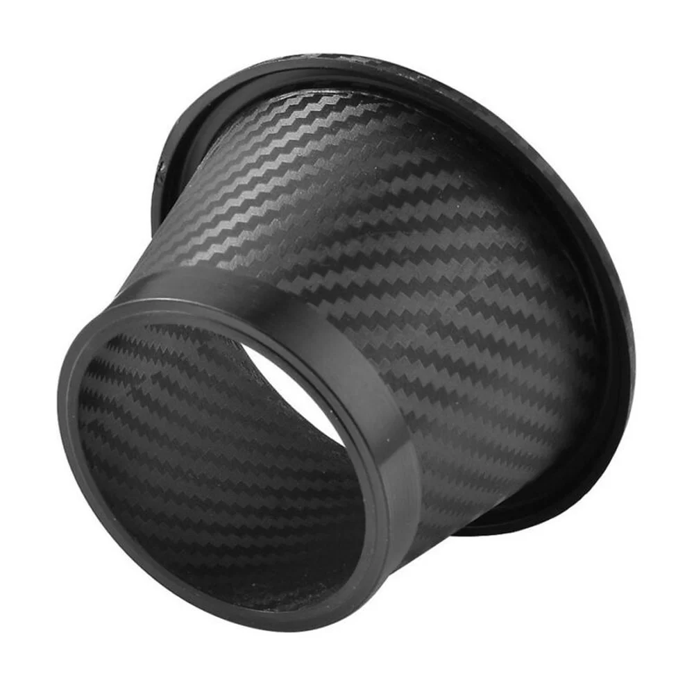 탄소 섬유 스타일 공기 흡입 파이프 터보 깔때기 키트 자동차 앞 범퍼에 대한 고성능 업그레이드 향상