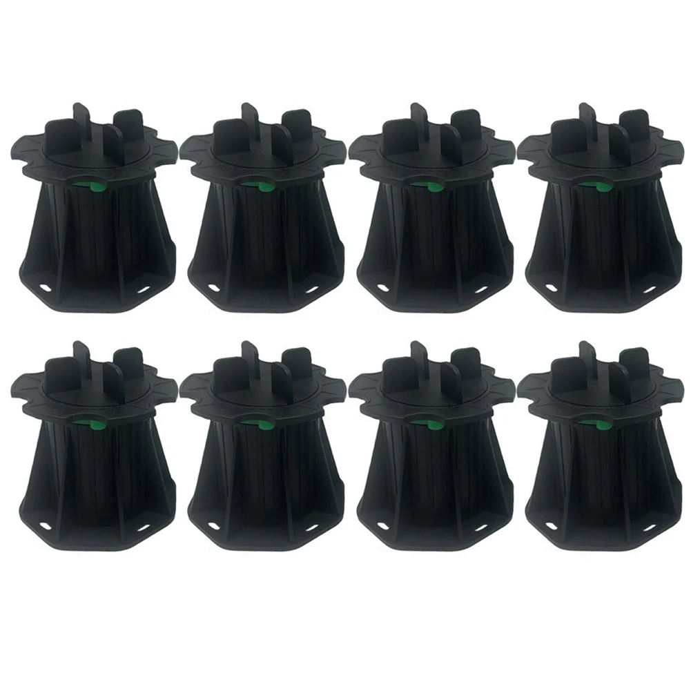 Solución de nivelación, soportes de Pedestal ajustables para nivelación de suelo, espacio de pavimentación de 3mm y 3mm, altura ajustable de 80-108mm
