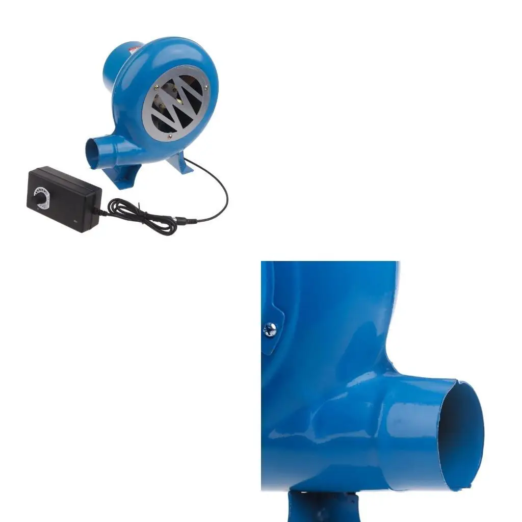 

652F DC12V Large Air Fan with Speed Controller for Barbecue Camping