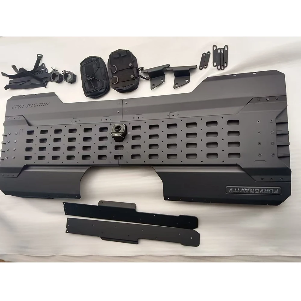 F2016 Fury Aluminum Alloy External Tailgate Expansion Panel For Jeep For Gladiator PICKUP JT 2021+ 3
