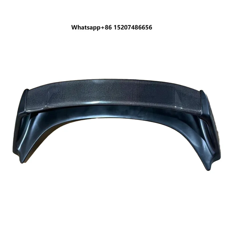 Wholesale Universal Carbon Fiber Rear Spoiler Double-layer Spoiler Carbon Fiber Rear Wing
