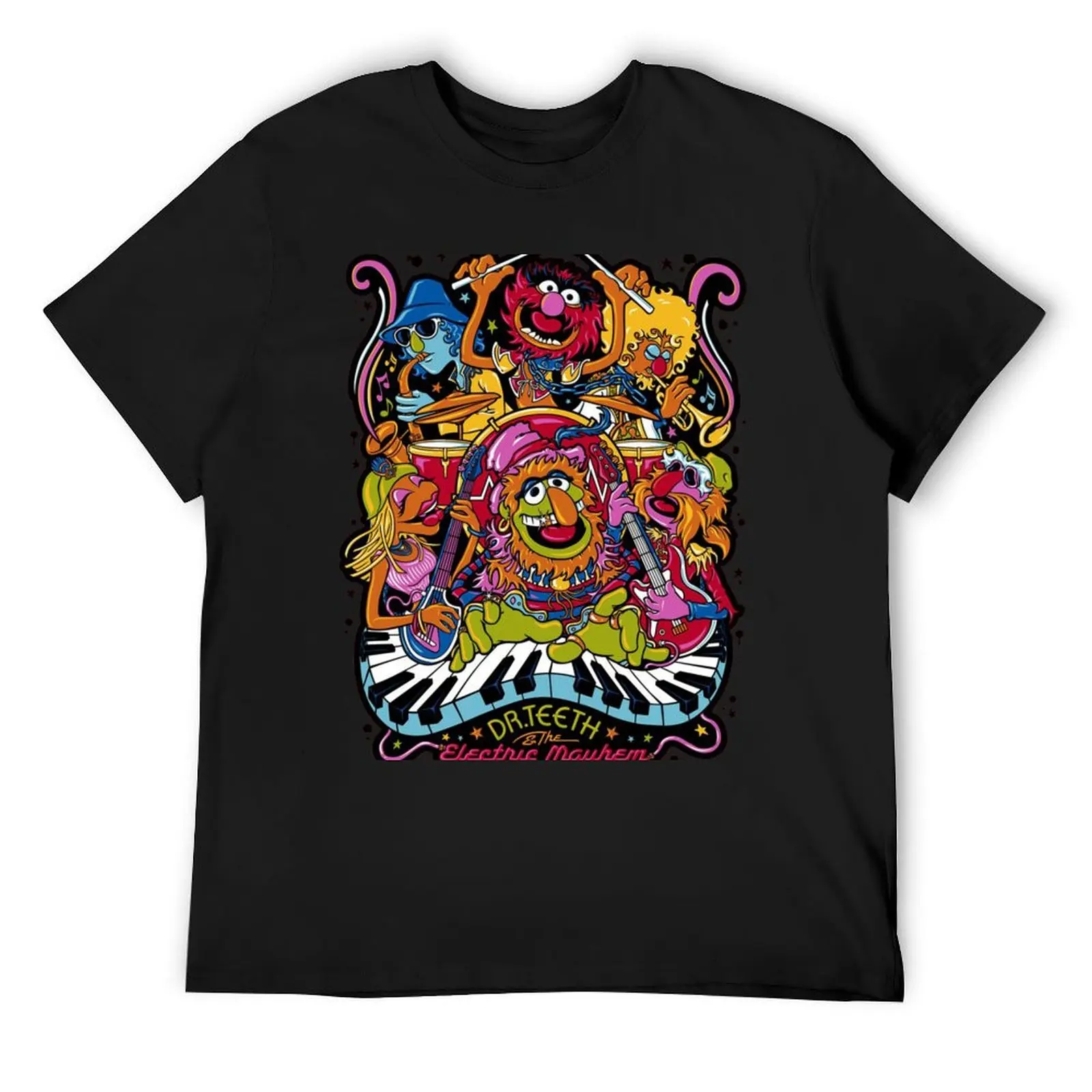 

Dr Teeth and the Electric Mayhem T-Shirt funny costumes aesthetic clothes summer tops anime mens t shirts casual stylish