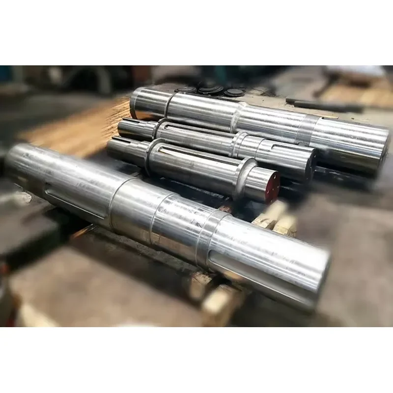 Custom Precision Craft Forging Steel Long Drive Shaft Large Scale Wind Turbine Main Shaft