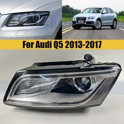 Second-Hand Front Bumper Headlight Headlamp For Audi Q5 2013-2017 Head Light Head Lamp Semi Assembly