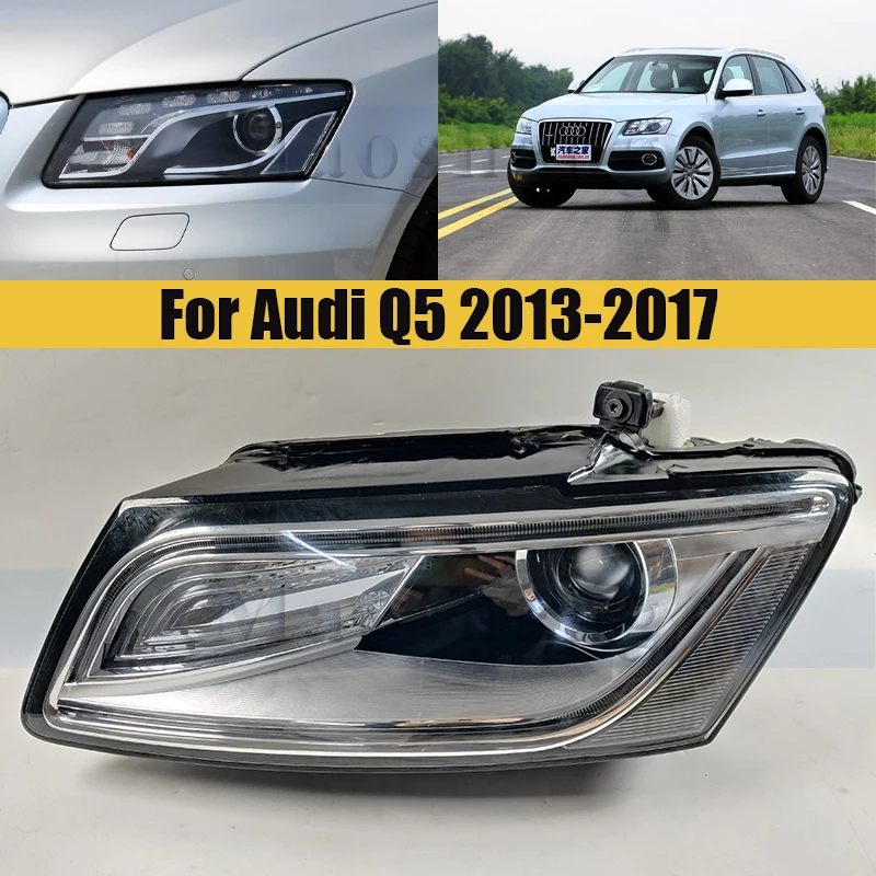 Second-Hand Car Front Bumper Headlight Headlamp For Audi Q5 2013-2017 Head Light Head Lamp Running Light Driving Light