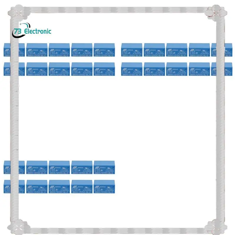 24-Hour Delivery 30PCS / Lot Power Relays SMIH-12VDC-SL-C 12V 16A 8PIN A Set Of Conversions