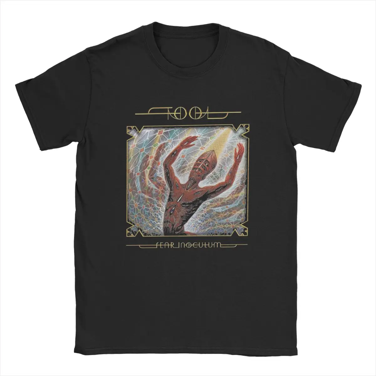 Tool Band Lateralus Heavy Metal Men T Shirts Rock Music World Tour Tee Short Sleeve Crew Neck T-Shirts 100% Cotton Plus Size