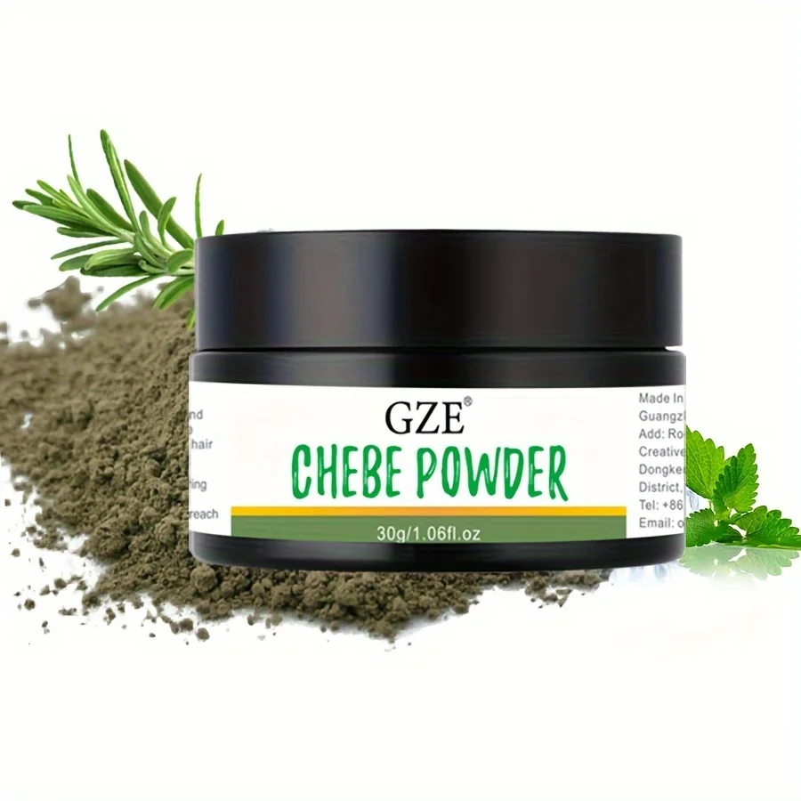 GZE Chebe Powder - Contains Natural Ingredients Promotes Strong and Healthy Hair Strengthens & Thickens,Formulated for Dry Hair