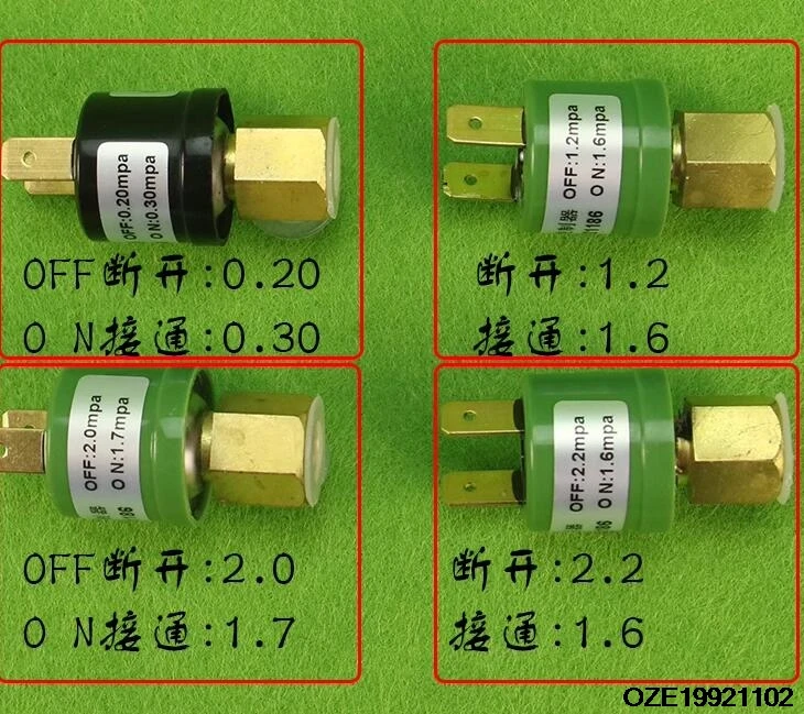 High Pressure Protection Switch for Air Conditioner Heat Pump/Compressor - High and Low Pressure Switch with Welding Joint