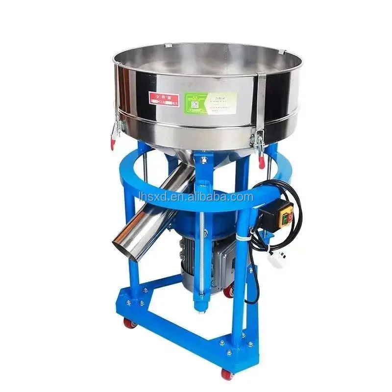 Circular Electric Vibrating Screen Flour Vibrating Sieve Machine Plastic Powder Automatic Filtering and Screening Machine