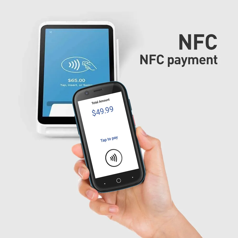 Unihertz جيلي 2 في العالم أصغر أندرويد 11 4G هاتف LTE الذكي 6GB + 128GB 2000mAh بصمة المزدوج سيم USB OTG NFC الهاتف المحمول