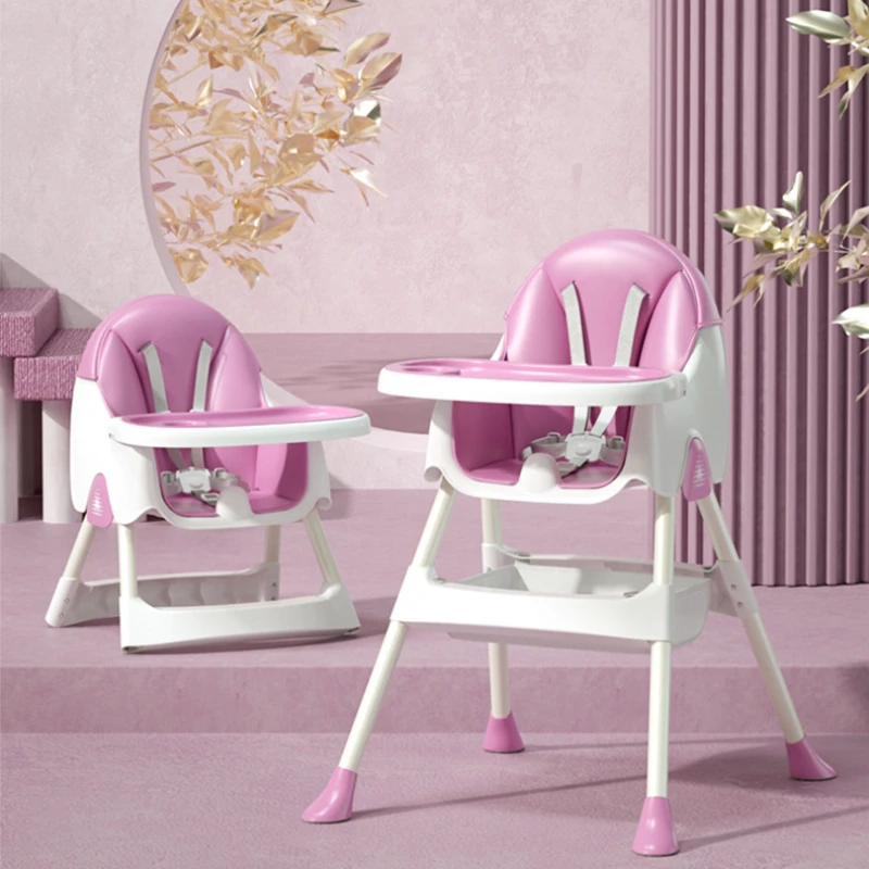 

Multi Functional Baby Seat Detachable Height Adjustment Integrated Children's Dining Chair Learning Chair