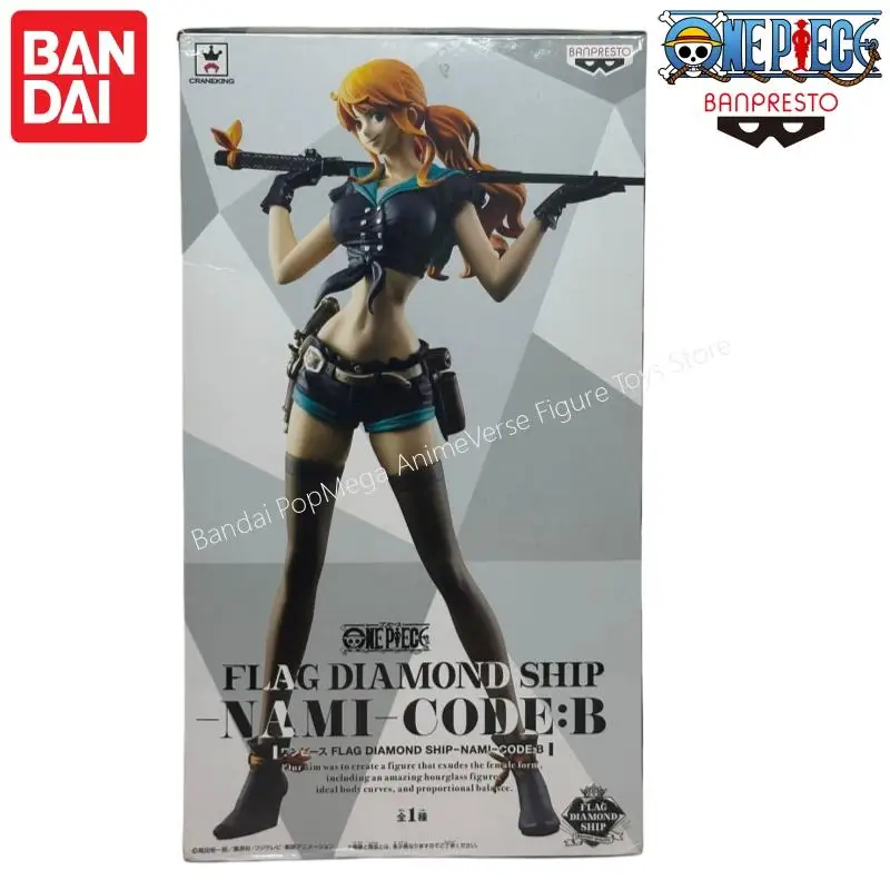 In Stock Bandai Banpresto Original One Piece Nami Code B Reiju Code B Vivi Code B Perona Code B Model Doll Brand New Boxed