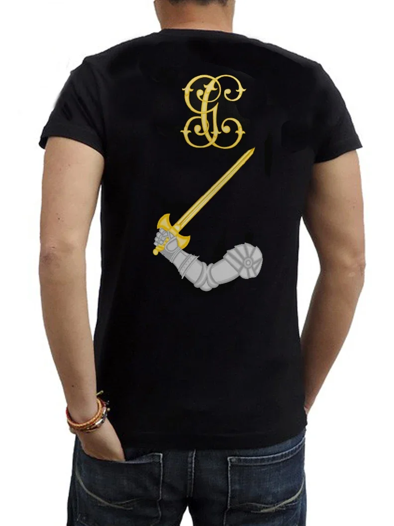 Camiseta Española Guardia Civil G.R.S 6 Grupo. 100% Algodón, De Alta Calidad, Casual Top